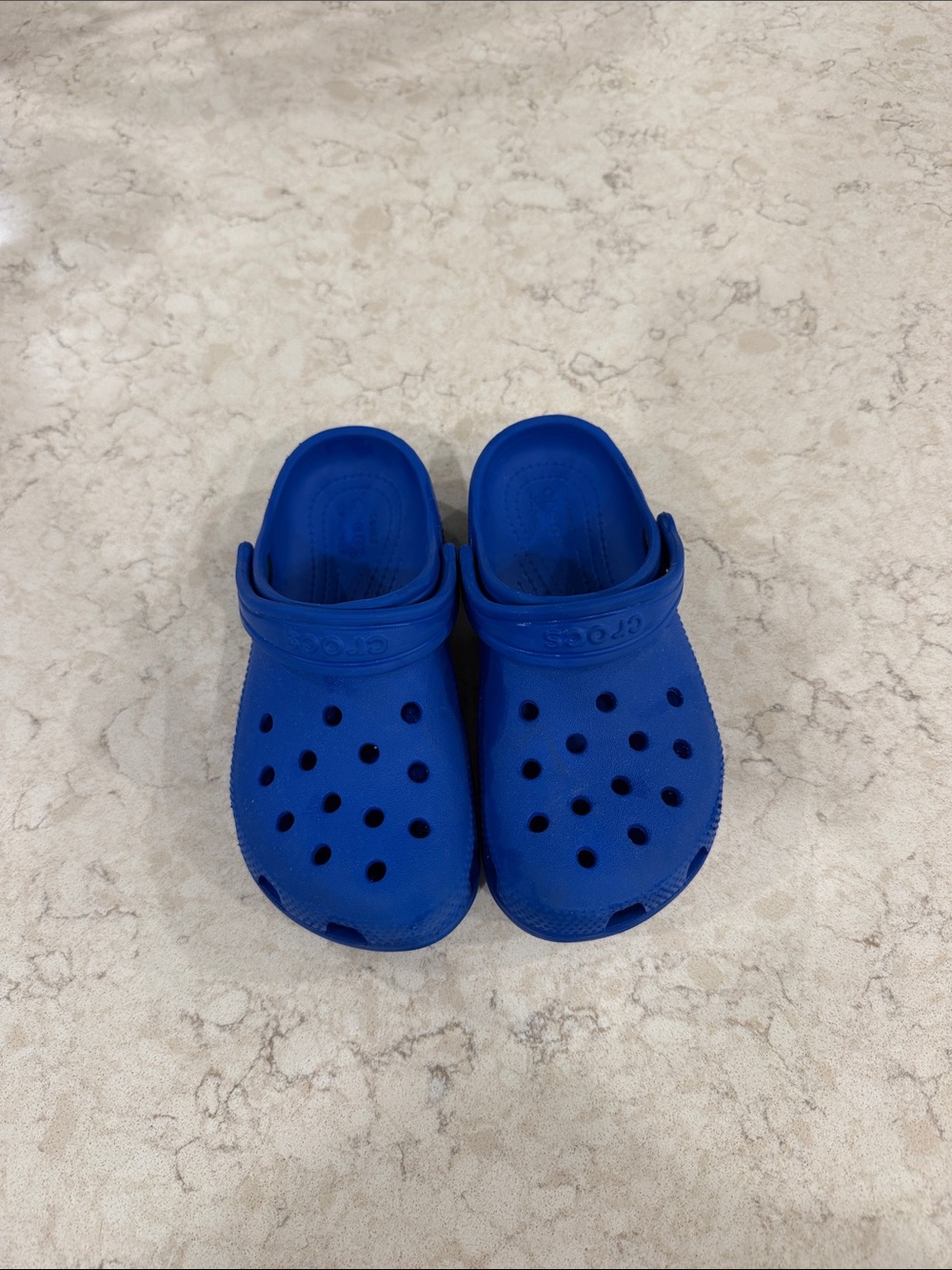 CROCS Kids Royal Blue Classic Clogs